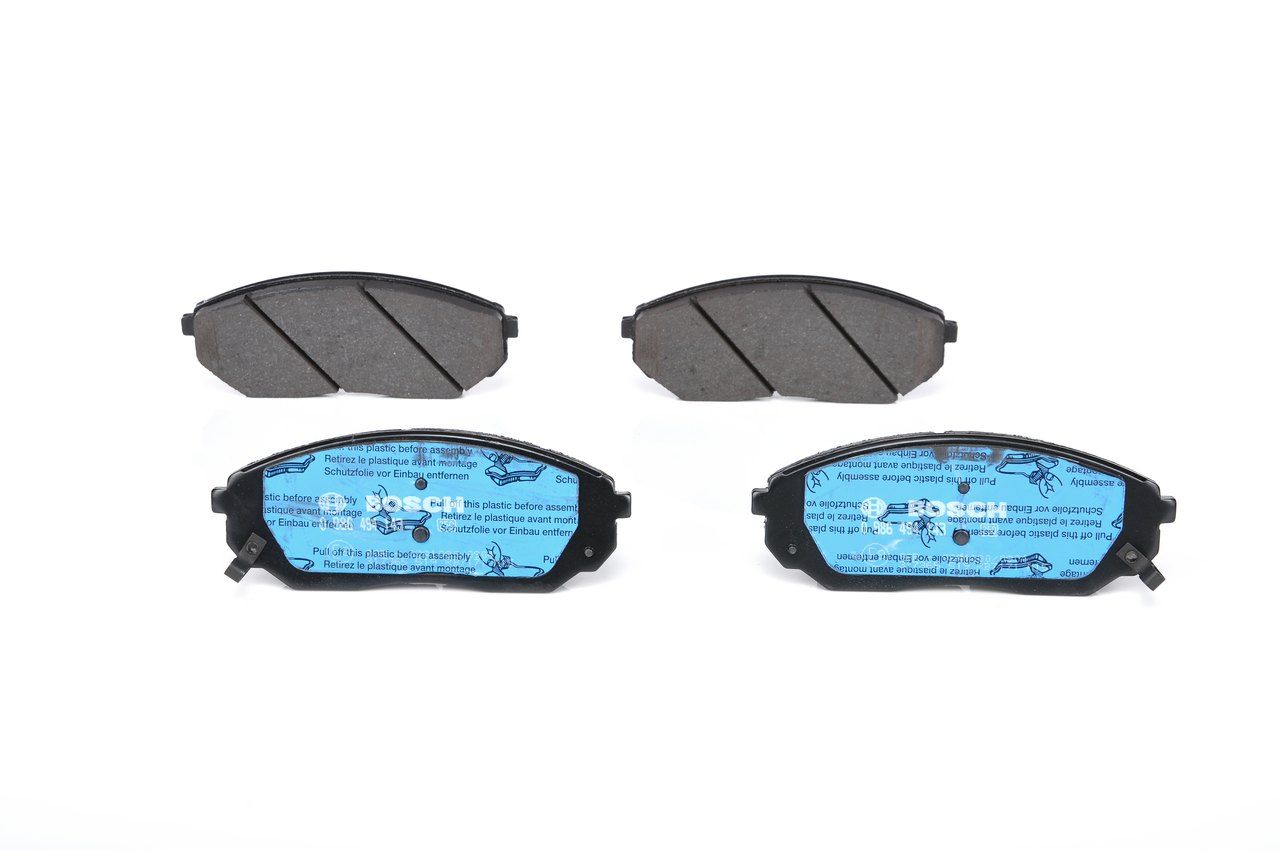 Juego de balatas de freno (eje delantero) Bosch — Kia | OEM 581013EU00