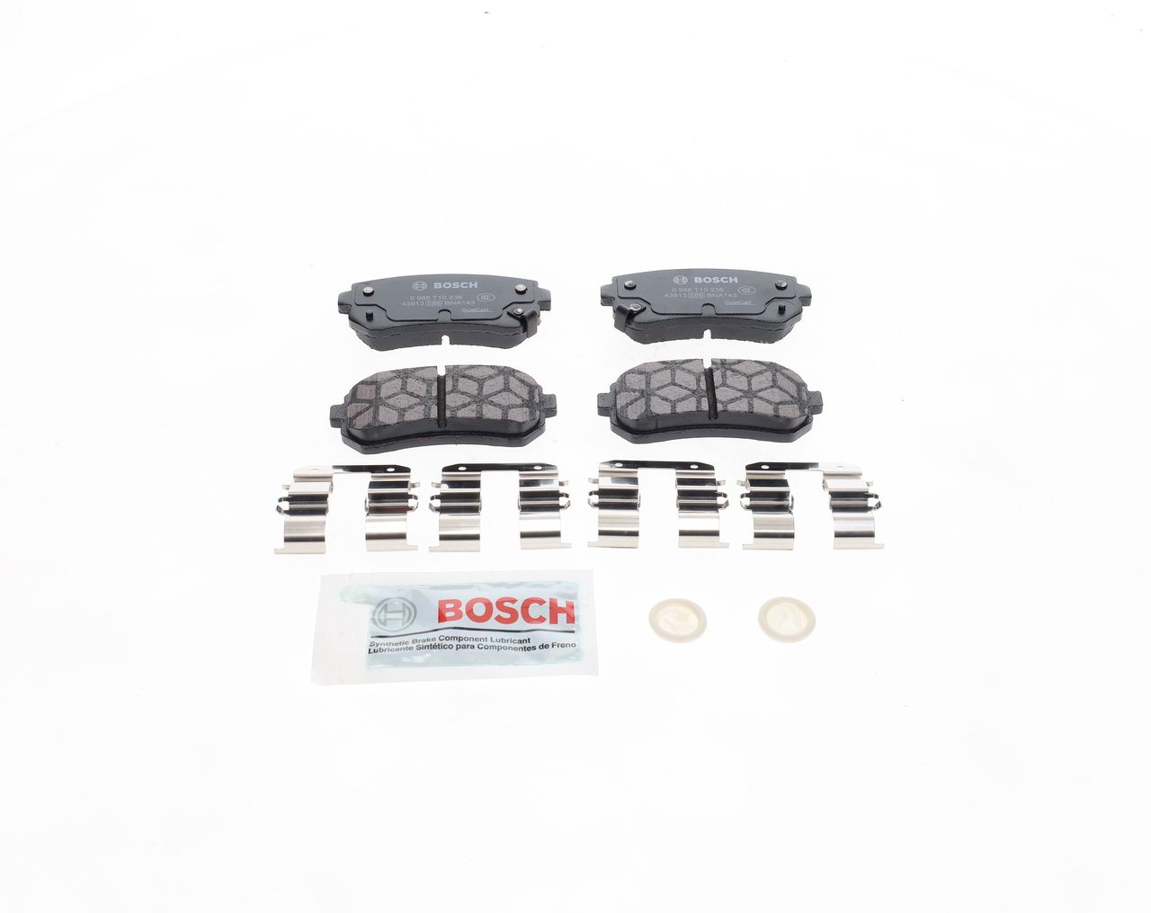 Juego de balatas de freno Bosch — Hyundai, Kia | OEM 583021GA00