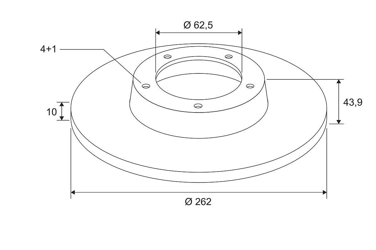 Disco de freno (eje trasero) Valeo — Hyundai, Kia | OEM 584110U300