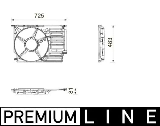 MAHLE CFS 000P BMW Serie 1