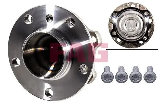 Par de Rodamientos de rueda Delanteros Schaeffler FAG 713 6496 00 — BMW X3 / Serie 5 / Serie 6 / Serie 7 2008-2018