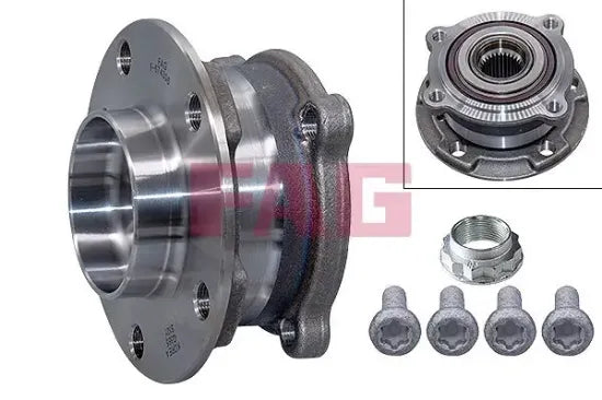 Par de Rodamientos de rueda Delanteros Schaeffler FAG 713 6497 00 — BMW X5 / X6 / Serie 5 2005-2019