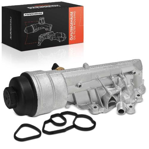 Carcasa Filtro de Aceite FRANKBERG BMW Serie 1 (F20/F21) y Serie 3 (F30/F31).