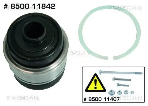 Par de Rótulas Traseras Inferiores TRISCAN 8500 11842 — BMW X3 / X5 / X6 / Serie 3 / Serie 5 / Serie 6 / Serie 7 1994-2019
