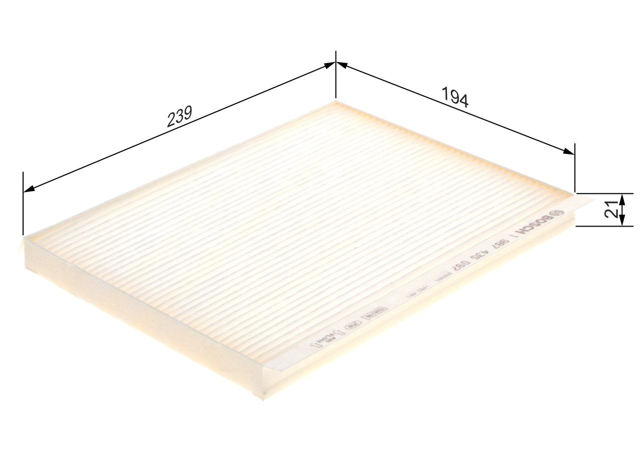 Filtro Bosch — Hyundai, Kia | OEM 971331E100