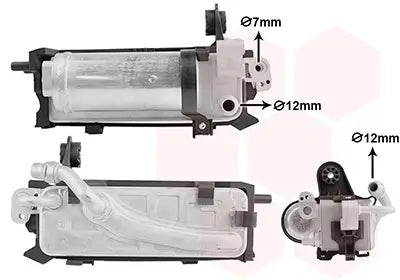 Radiador de A/C VAN WEZEL 06015712 — BMW Serie 2 / Serie 3 / Serie 4 2018-2022