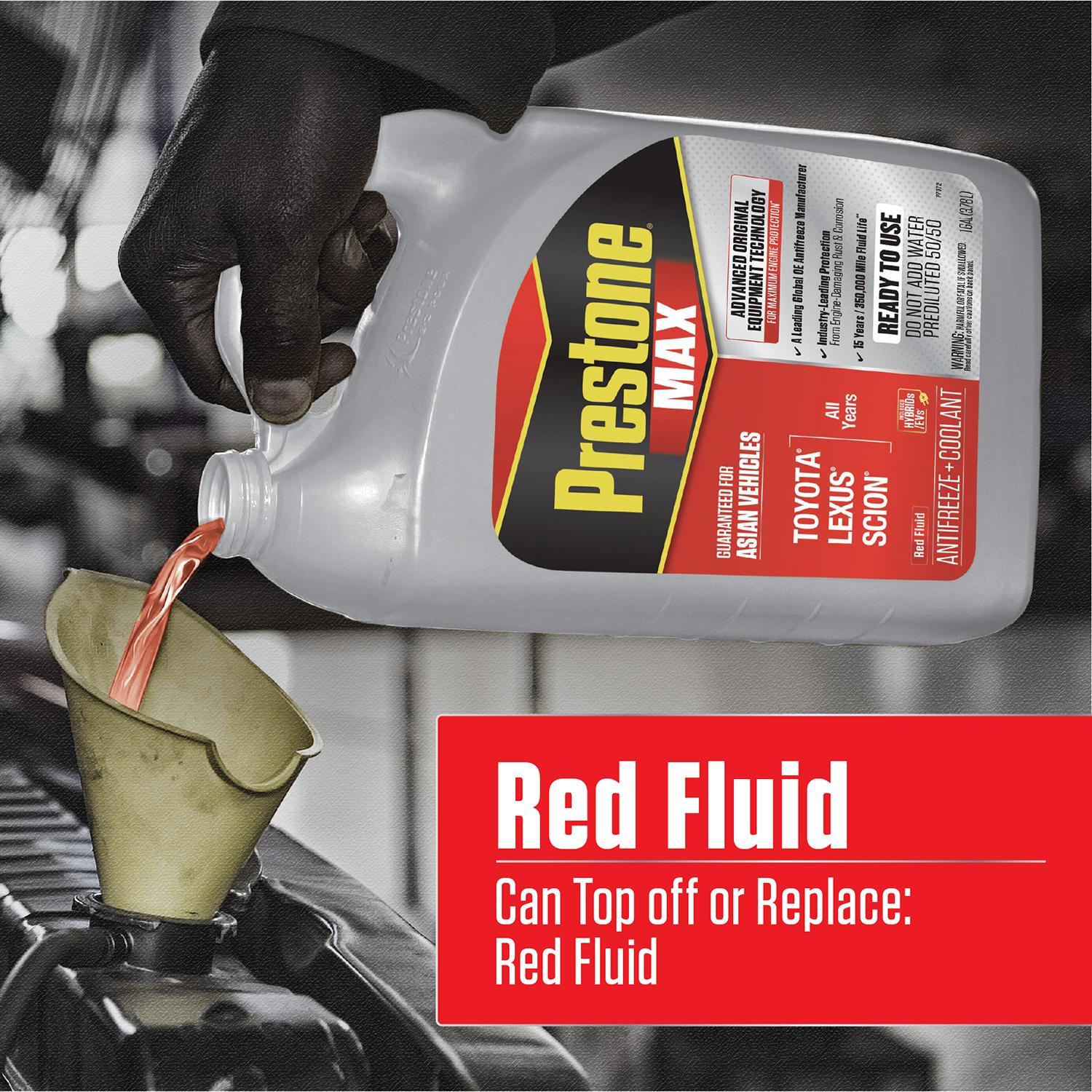 COOLANT PRESTONE TOYOTA 50/50 ROJO 3.78L