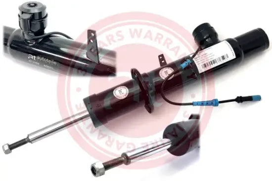 Par de Amortiguadores Delanteros · Suspensión Adaptativa · at autoteile germany at13382 + at13383 — BMW X5 / X6 2013-2019
