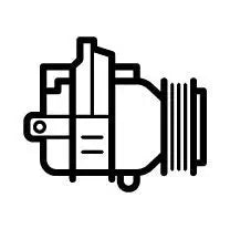 Compresor de A/C NRF 32435 — BMW 2000-2016
