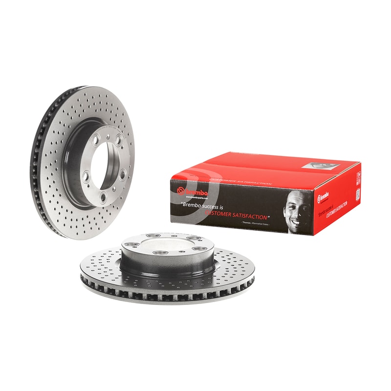 Par Discos GTX High Carbon DF-445-GTX-HC Porsche