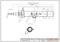 Par de Amortiguadores Delanteros DR!VE+ DP1610.10.0154 + DP1610.10.0153 — BMW Serie 3 2004-2013