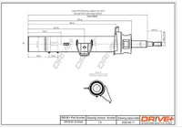 Par de Amortiguadores Delanteros DR!VE+ DP1610.10.0154 + DP1610.10.0153 — BMW Serie 3 2004-2013