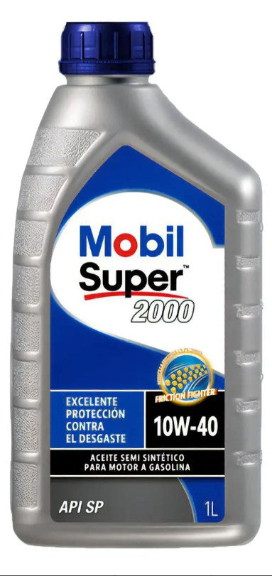 ACEITE MOBIL SUPER 2000 10w-40 1L SEMI SINTETICO