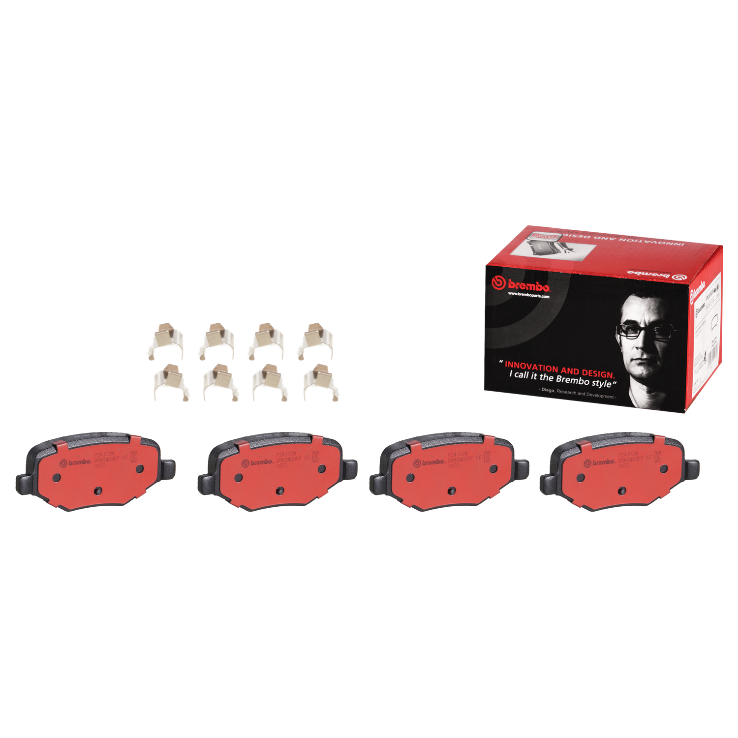Pastillas Brembo PF-C-D-1377-BMO Ford