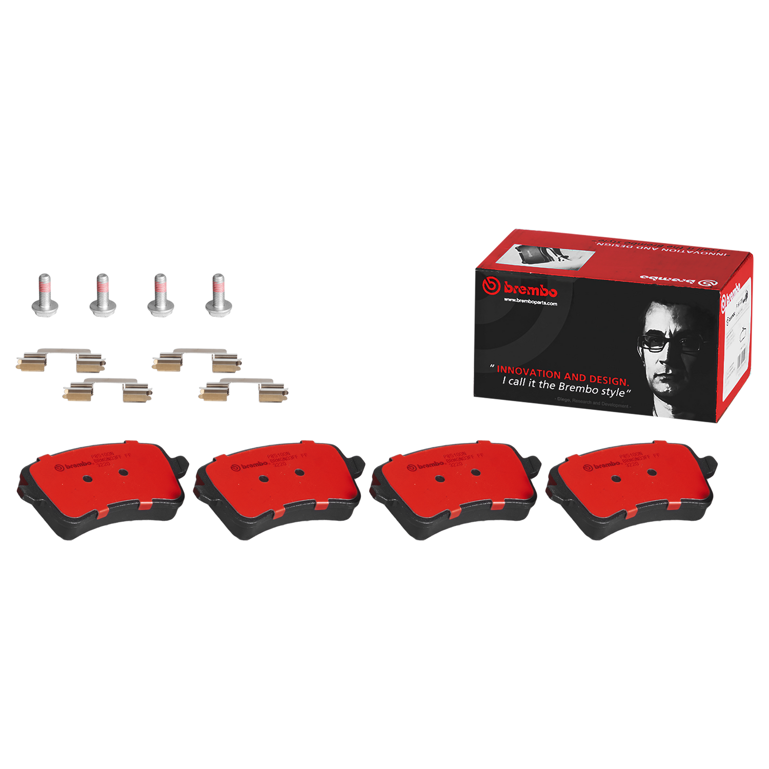 Pastillas Brembo PF-C-D-1386-BMO Audi