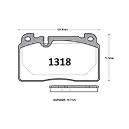 Pastillas Textar PF-24450-X Audi