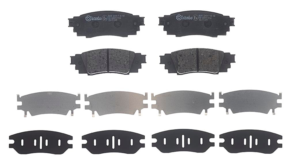 Pastillas de Freno Traseras BREMBO PF-24661-BMO Toyota RAV4 (2010+)