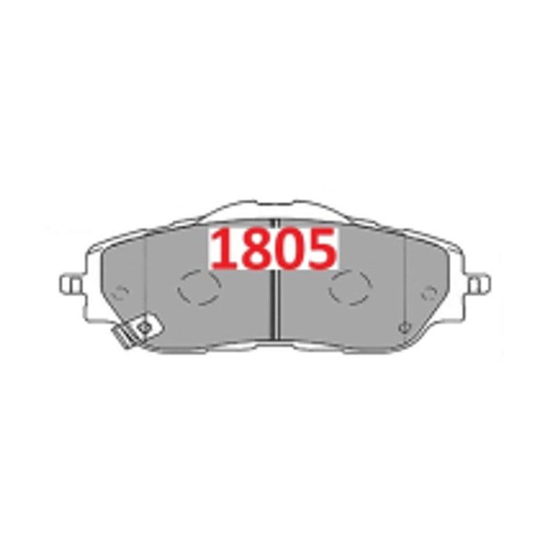 Pastillas Delanteras GTX Classic PF-26710-GTX Ford Territory 2024