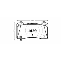Pastillas Delanteras GTX Classic PF-27920-GTX Ford Focus 2017