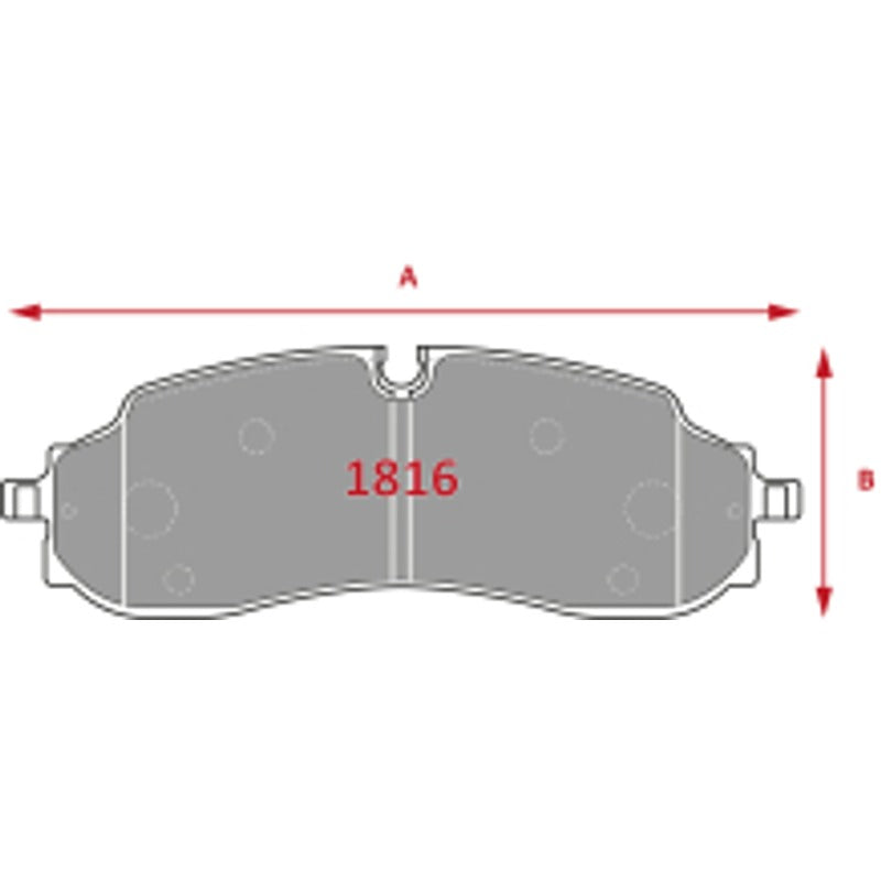 Pastillas Delanteras GTX Classic PF-31520-GTX Ford Transit 2025