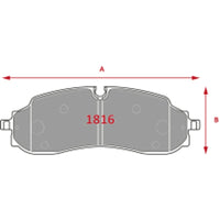 Pastillas Delanteras GTX Classic PF-31520-GTX Ford Transit 2025