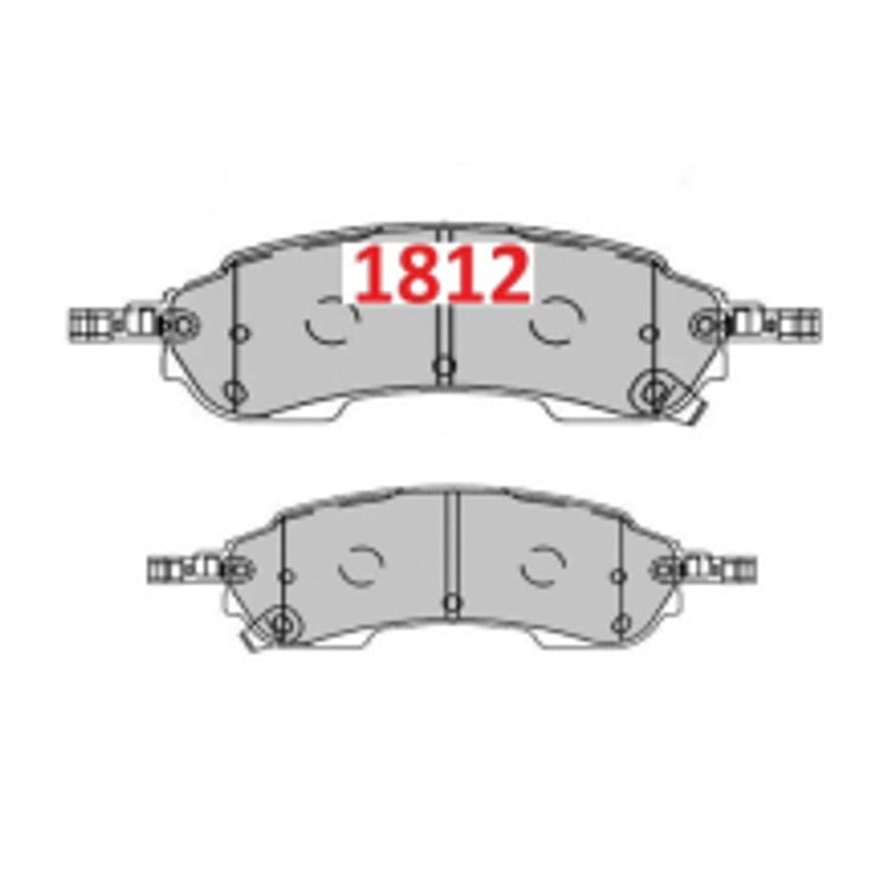 Pastillas Traseras GTX Gold Ceramic PF-C-31300-GTX Ford Ranger Raptor 2024