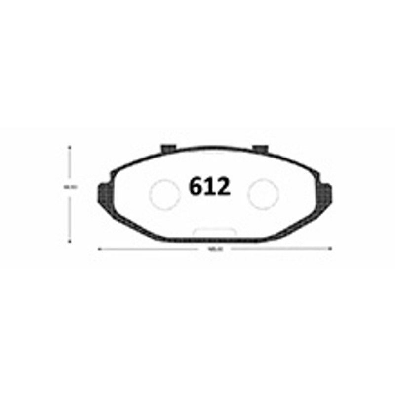Pastillas Delanteras GTX Classic PF-D-748-GTX Ford Crown Victoria