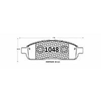 Pastillas Delanteras GTX Platinum PF-GTX-D-1392 Ford F-150