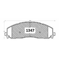 Pastillas Delanteras GTX Platinum PF-GTX-D-1680 Ford F-250