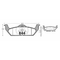 Pastillas Traseras GTX Heavy Duty PF-GTXHD-D-1012-S Ford F-150 Lariat 2010