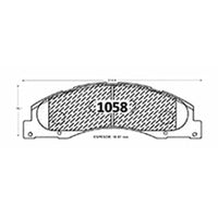 Pastillas Delanteras GTX Heavy Duty PF-GTXHD-D-1328-U Ford E-150