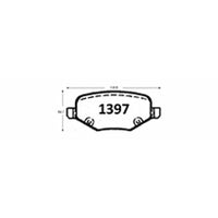 Pastillas Traseras GTX Heavy Duty PF-GTXHD-D-1754-S Ford Explorer 2016