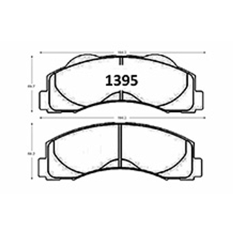Pastillas Delanteras GTX Heavy Duty PF-GTXHD-D-1770-S Ford F-150 2015