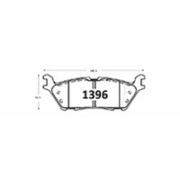 Pastillas Traseras GTX Heavy Duty PF-GTXHD-D-1790-S Ford F-150 2015