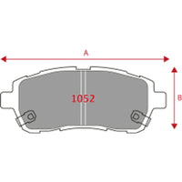 Pastillas Delanteras GTX Silver Ceramic PF-SC-0503-GTX Ford Fiesta