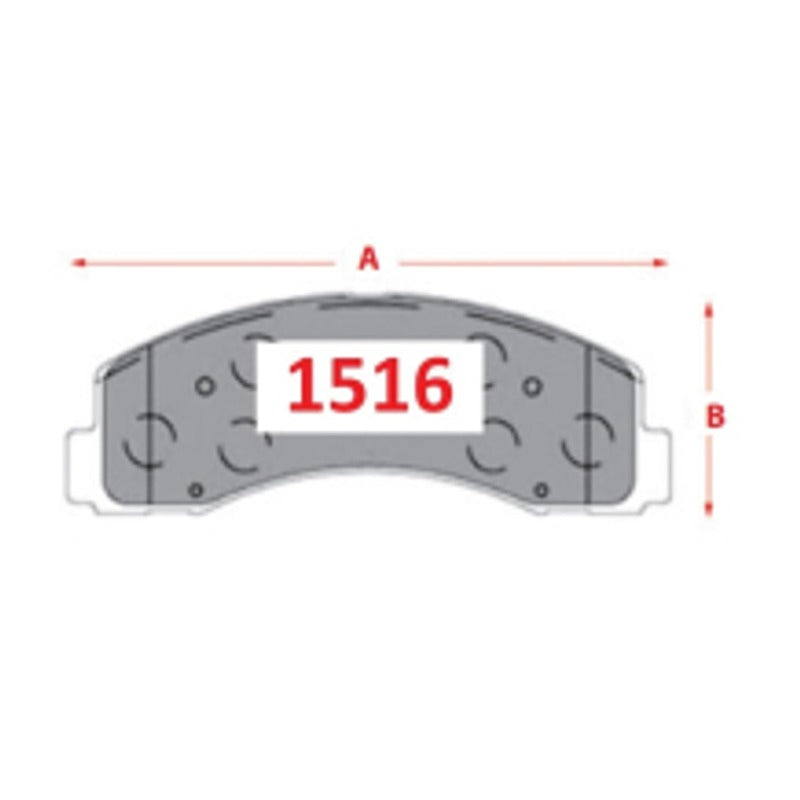 Pastillas Delanteras GTX Silver Ceramic PF-SC-26860-GTX Ford F-150 2018