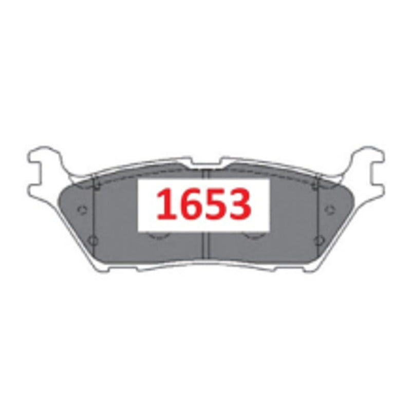 Pastillas Traseras GTX Silver Ceramic PF-SC-30460-GTX Ford F-150