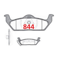 Pastillas Traseras GTX Silver Ceramic PF-SC-D-1012-GTX Ford F-150 Lariat 2010