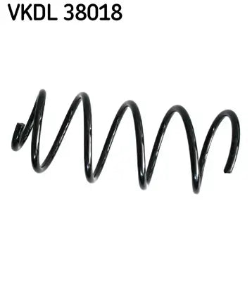 Par de Espirales Delanteras SKF VKDL 38018 — BMW Serie 1 / Serie 3 2004-2013