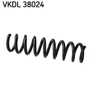 Par de Espirales Traseras SKF VKDL 38024 — BMW Serie 1 / Serie 2 2011-2021