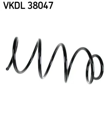 Par de Espirales Delanteras SKF VKDL 38047 — BMW Serie 1 / Serie 3 2004-2013