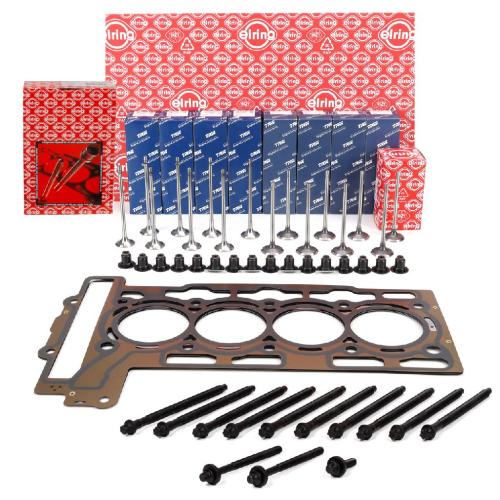 Kit Junta Culata ELRING + Valvulas TRW BMW Serie 1 F20 Motor N13B16A