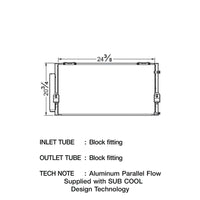 Condensador A/C OEM-eq Toyota Tundra 5.7 V8 2007-2021 imagen 2