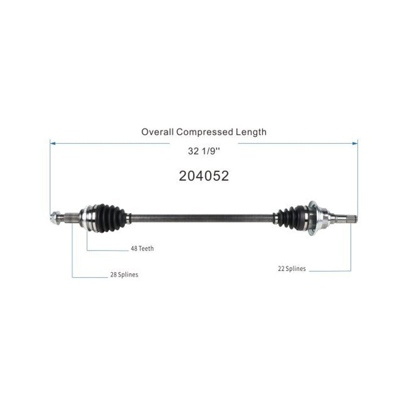 Semieje trasero izquierdo AWD GSP NCV47088 Mazda CX-5 2.5 Skyactiv imagen 6