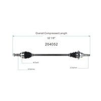 Semieje trasero izquierdo AWD GSP NCV47088 Mazda CX-5 2.5 Skyactiv imagen 6