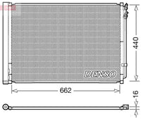 Radiador de A/C DENSO DCN05032 — BMW Serie 5 / Serie 6 / Serie 7 2008-2018