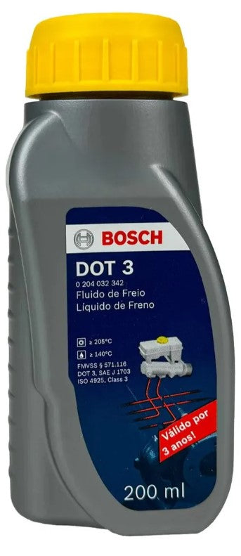 LÍQUIDO DE FRENOS BOSCH DOT 3 200 ml