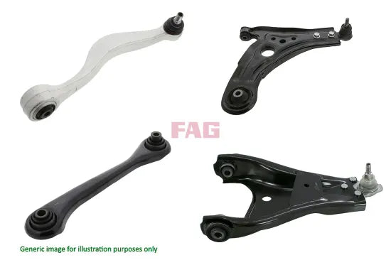 Par de Bandejas Delanteras Inferiores Schaeffler FAG 821 1354 10 — BMW X5 / X6 / Serie 5 / Serie 6 / Serie 7 2006-2019