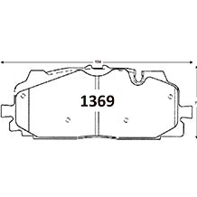 Pastillas GTX Classic PF-24520-GTX Audi