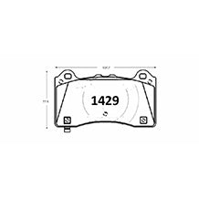 Pastillas GTX Classic PF-27920-GTX Ford